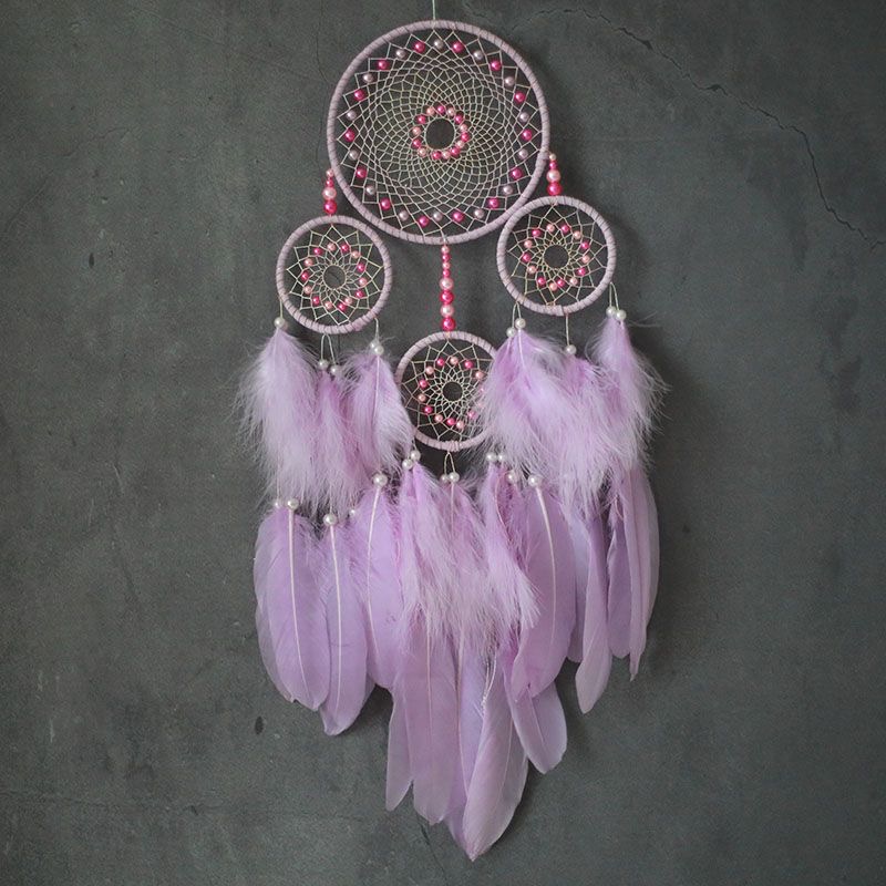 ดรีมแคชเชอร์แฮนด์เมดแบบหลายวง  - Home Textiles & Decorations บทวิจารณ์และราคา