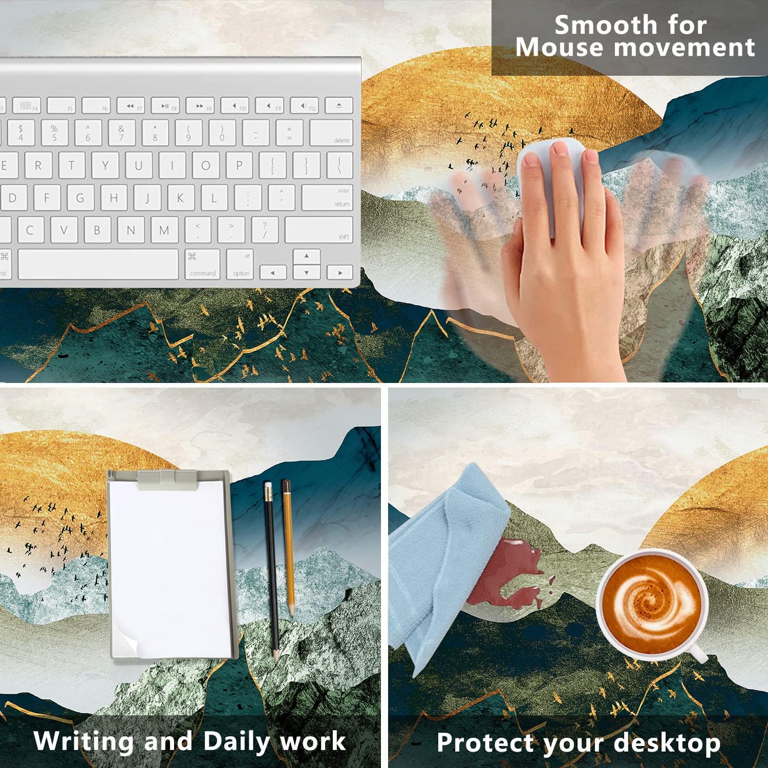 แผ่นรองเมาส์รูปภาพแบบกำหนดเอง  - Home Textile บทวิจารณ์และราคา